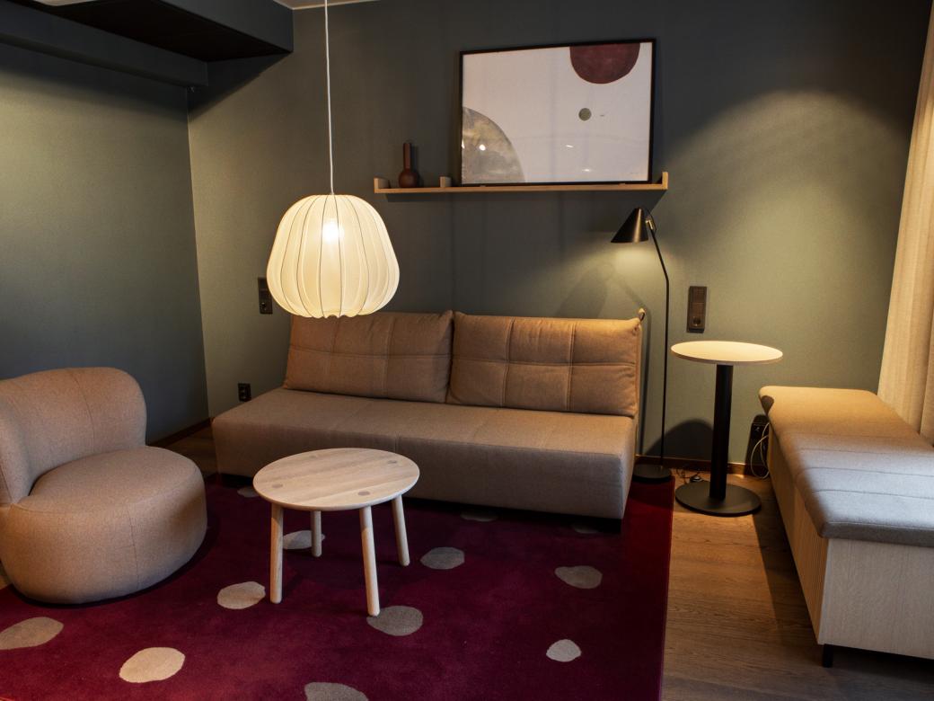 Familjerum med bäddsoffa